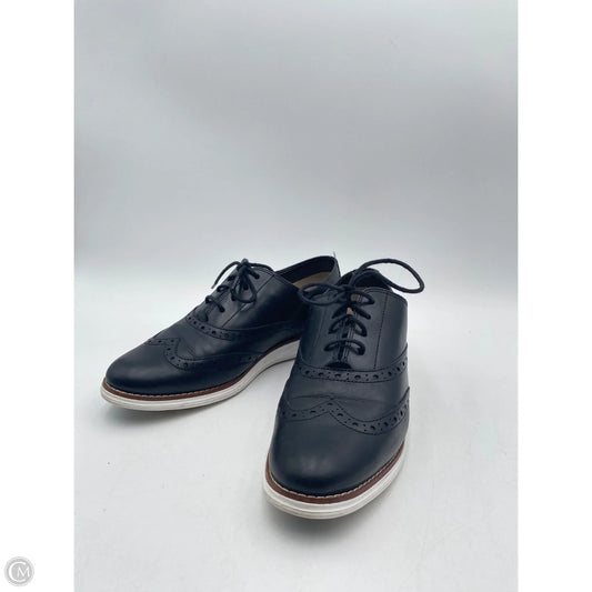 Shoes Flats By Cole-haan In Black & White, Size: 8.5