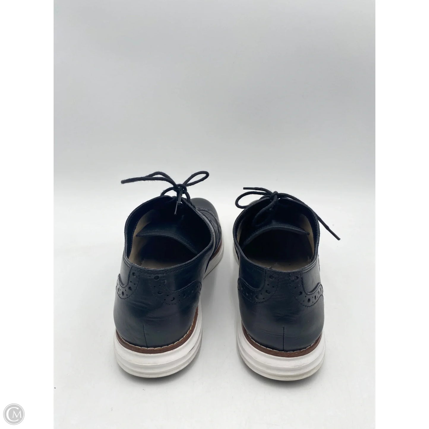 Shoes Flats By Cole-haan In Black & White, Size: 8.5
