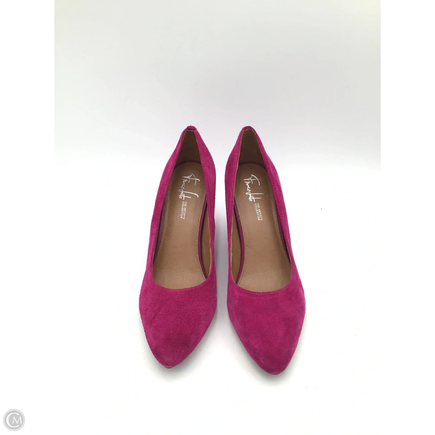 Shoes Heels Wedge By Franco Sarto In Pink, Size: 9