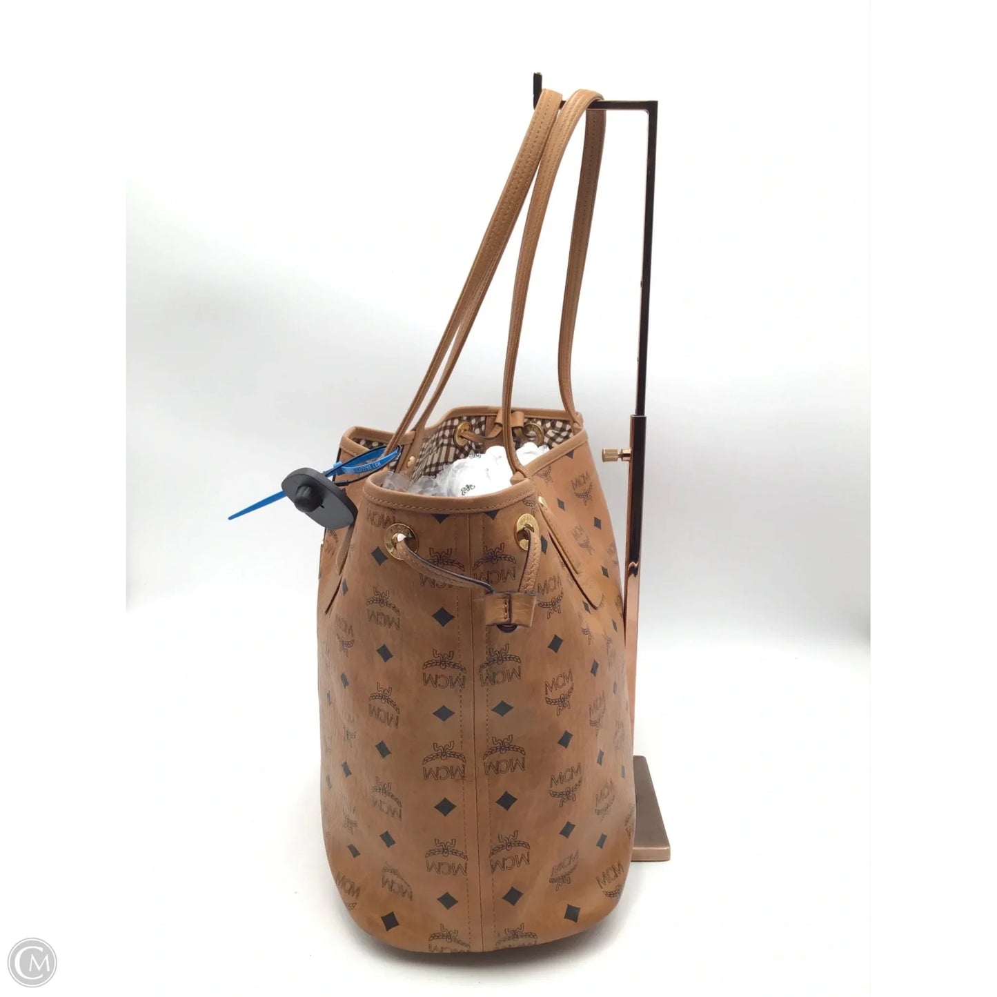 Tote Luxury Designer By Mcm, Size: Large