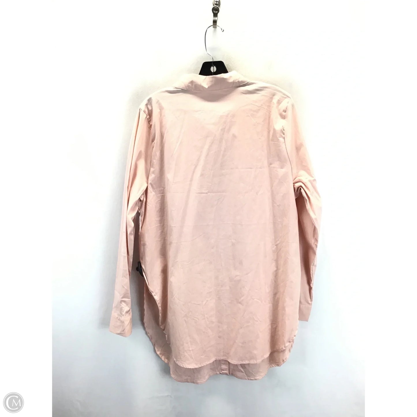 Tunic Long Sleeve By Fashion Nova In Pink, Size: 1x