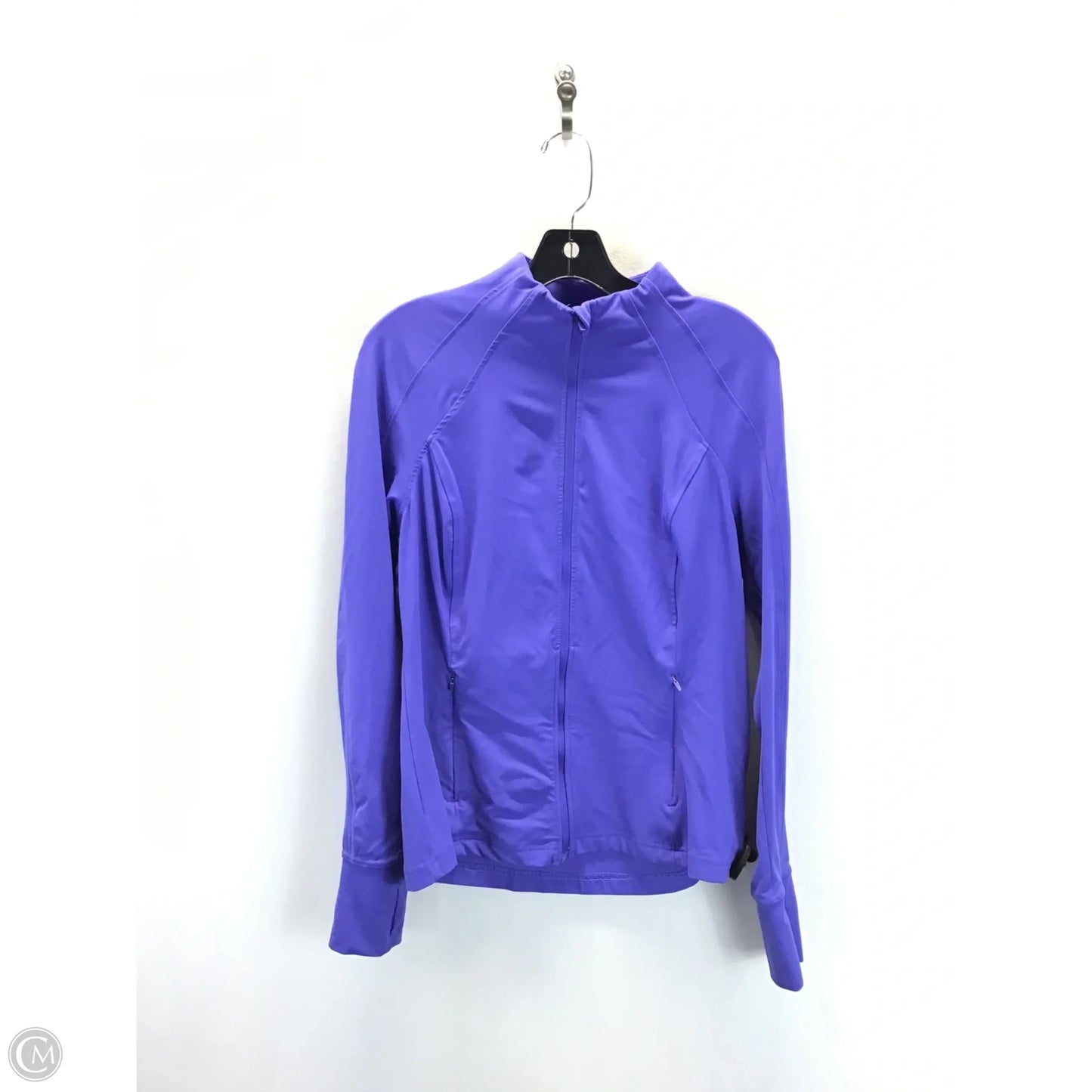 Athletic Jacket By Avia In Blue, Size: M