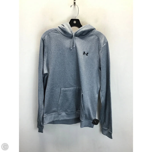 Sweatshirt Hoodie By Under Armour In Blue, Size: L