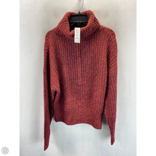 Sweatshirt Collar By White House Black Market In Black & Red, Size: Xl