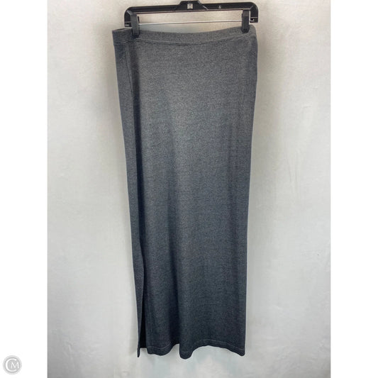 Skirt Maxi By Karen Kane In Grey, Size: M