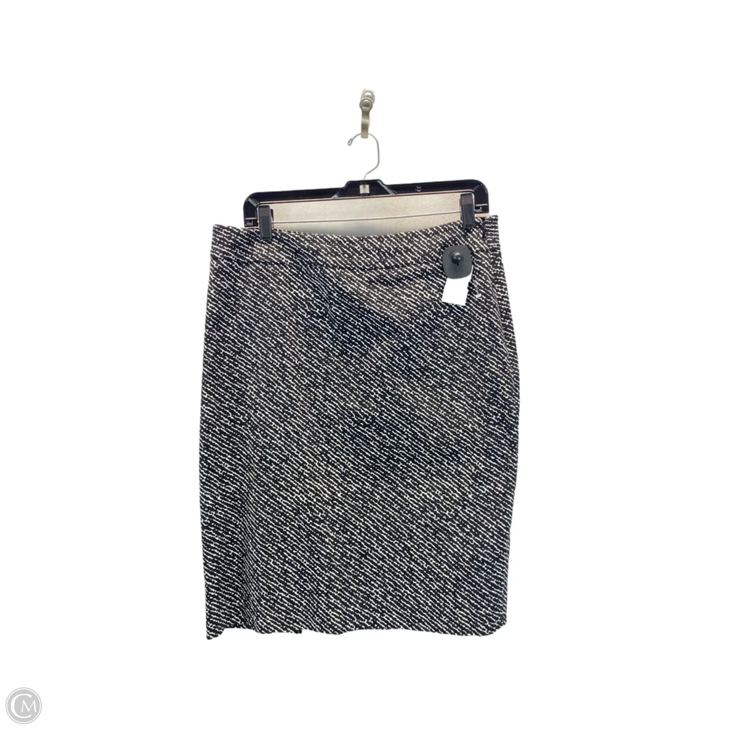 Skirt Midi By New York And Co In Black & White, Size: 12