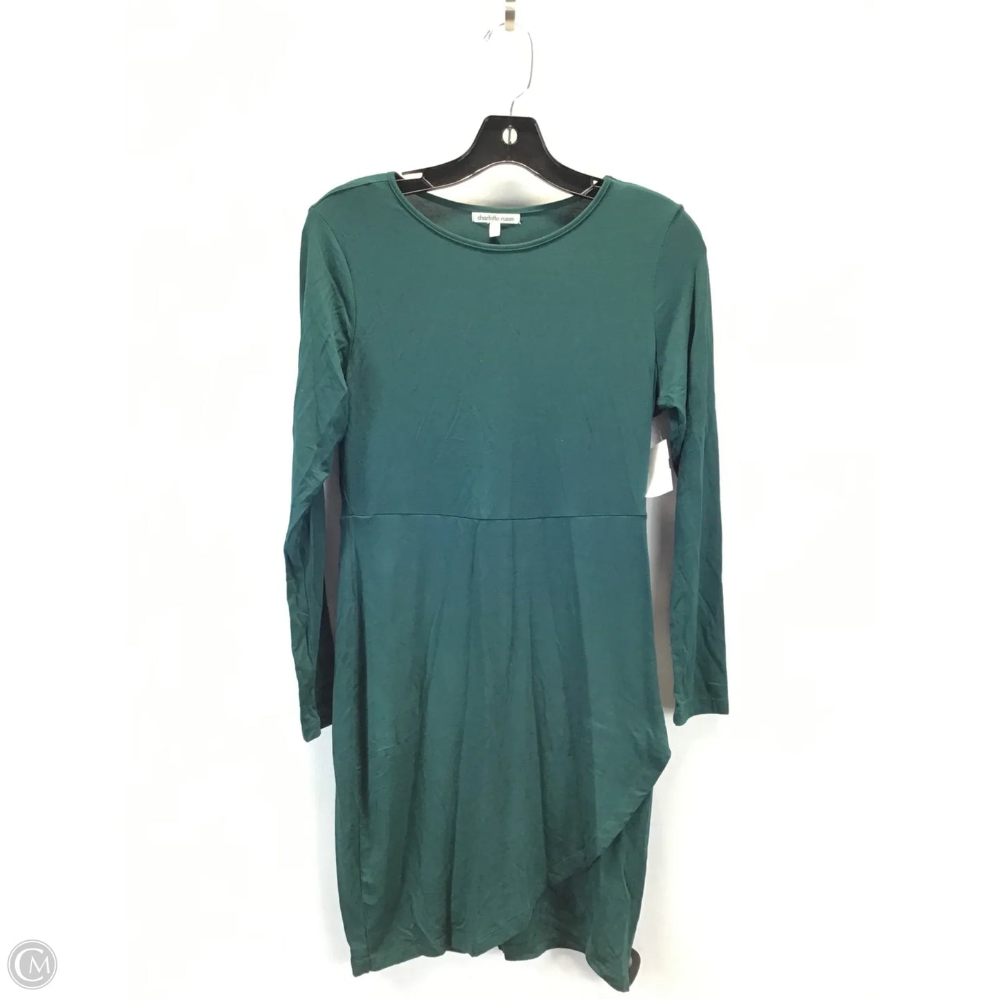 Dress Casual Midi By Charlotte Russe In Green, Size: M