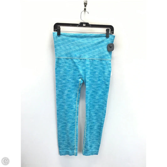 Athletic Pants By Forever 21 In Teal, Size: L