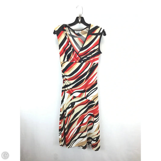 Dress Casual Midi By Byer Too In Multi-colored, Size: M