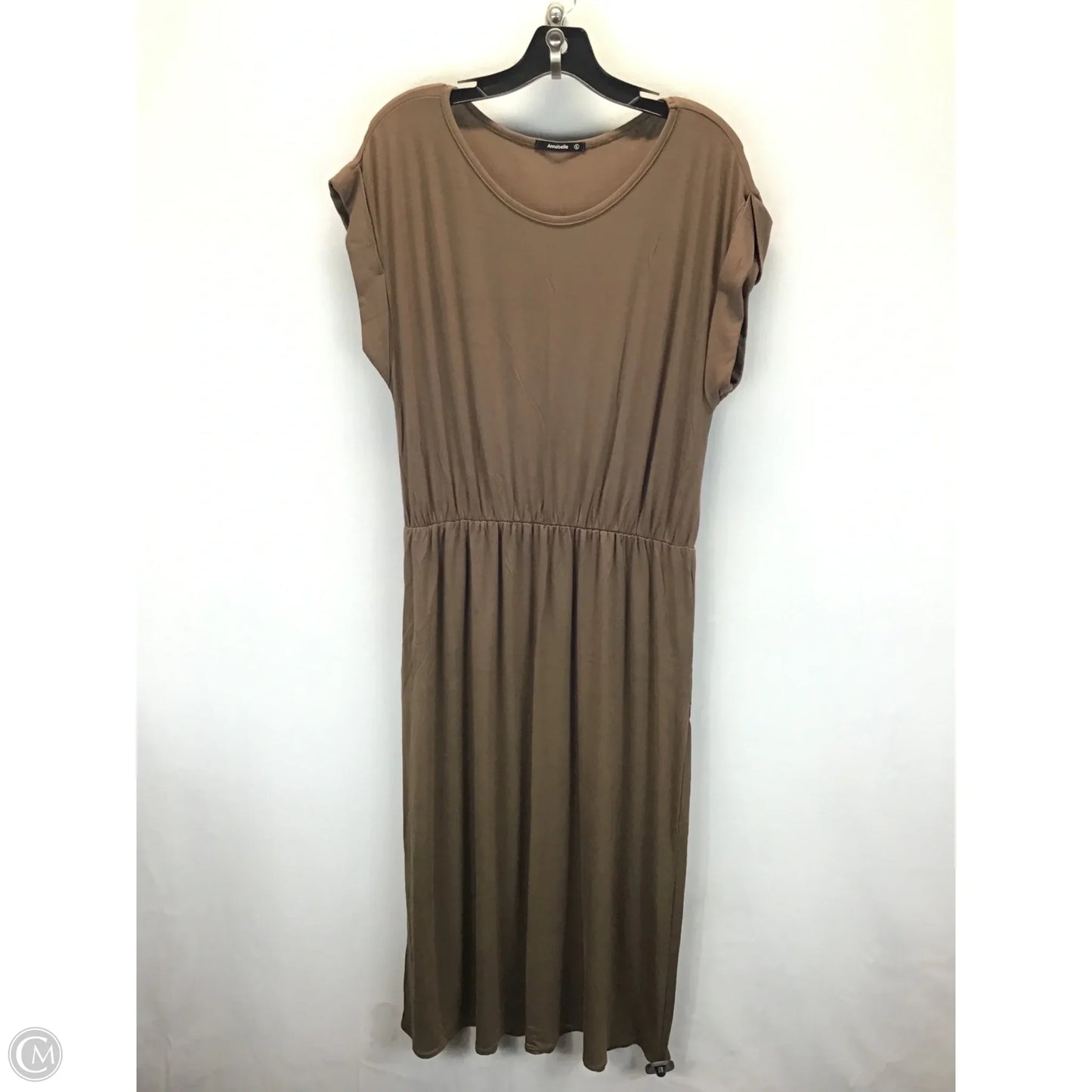 Dress Casual Maxi By Annabelle In Brown, Size: L