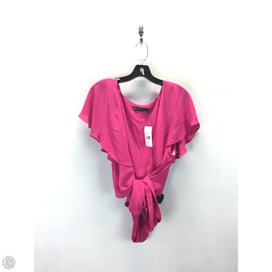 Top Short Sleeve By Fashion To Figure In Pink, Size: 1x