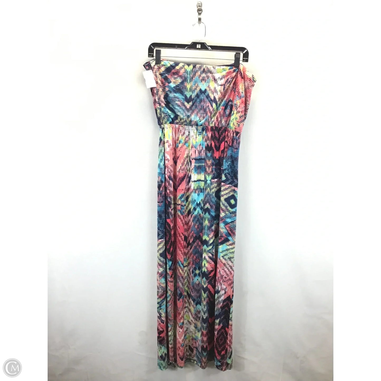 Dress Casual Maxi By Clothes Mentor In Multi-colored, Size: M