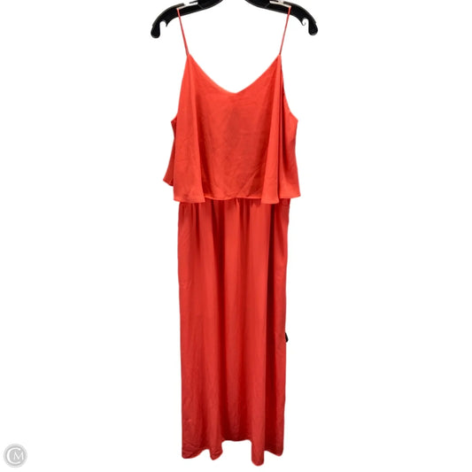 Dress Casual Maxi By Mossimo In Orange, Size: L