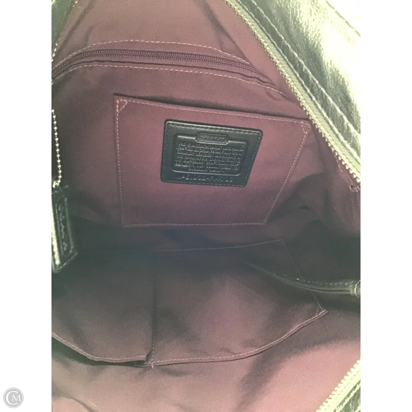 Handbag Designer By Coach, Size: Large