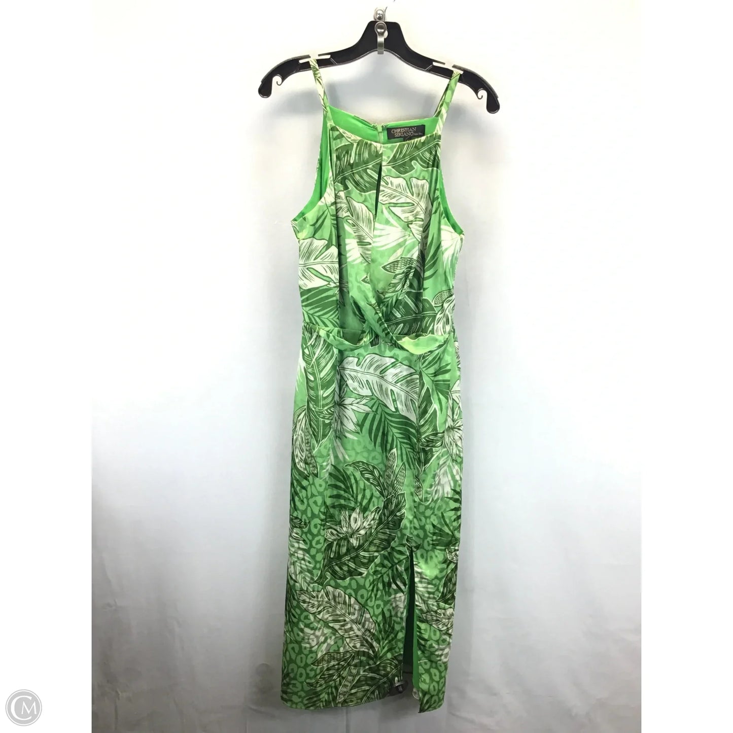 Dress Casual Maxi By Christian Siriano In Green, Size: 12