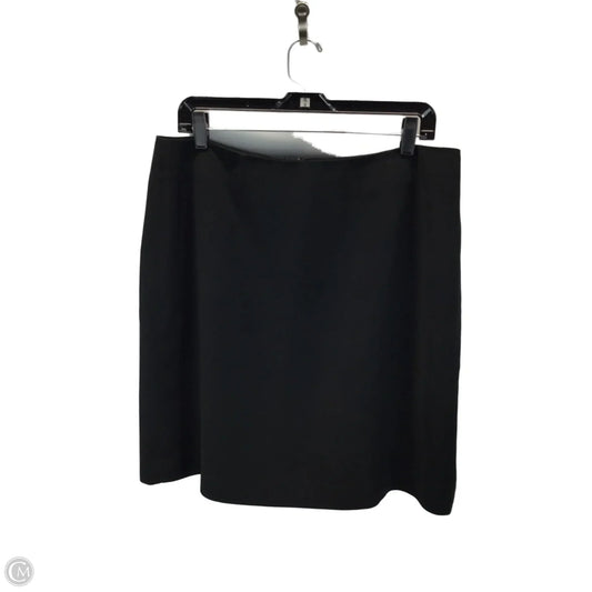 Skirt Midi By Caslon In Black, Size: 16
