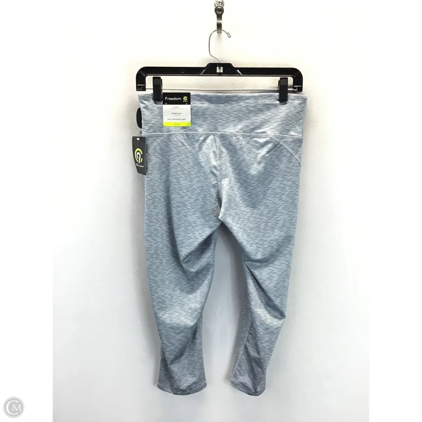 Athletic Leggings By Champion In Grey, Size: M