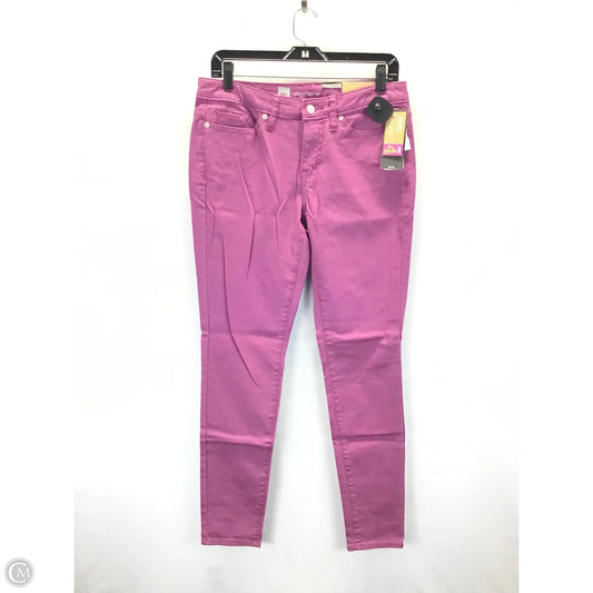Jeans Straight By Mossimo In Purple, Size: 8