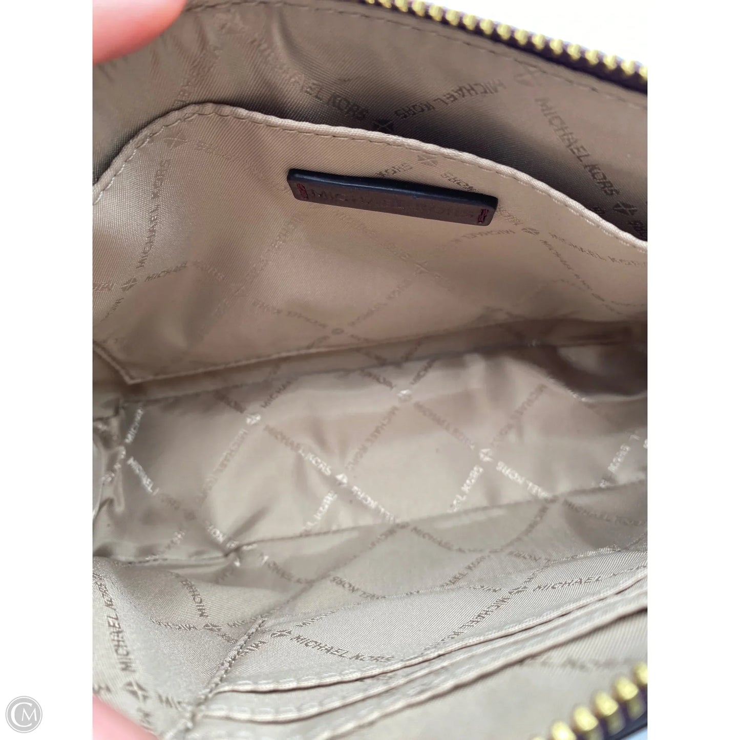 Crossbody Designer By Michael Kors, Size: Medium