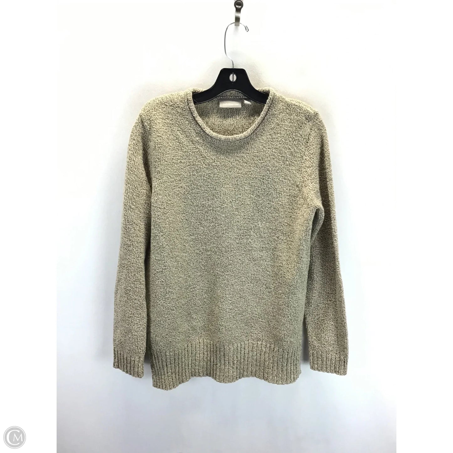 Sweater By Croft And Barrow In Tan, Size: M