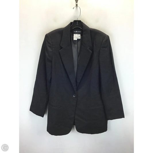 Blazer By Sag Harbor In Black, Size: 14