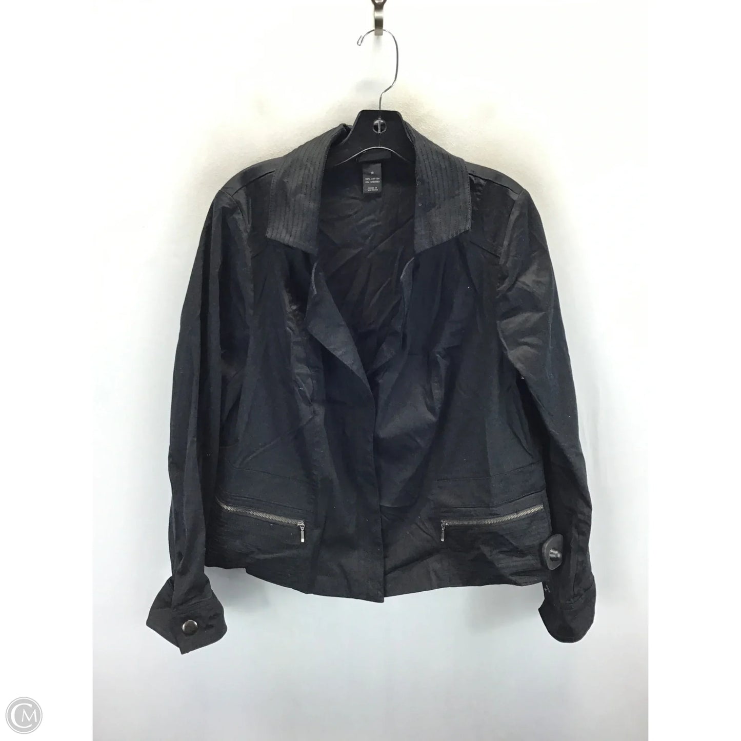 Jacket Other By Lane Bryant In Black, Size: 18