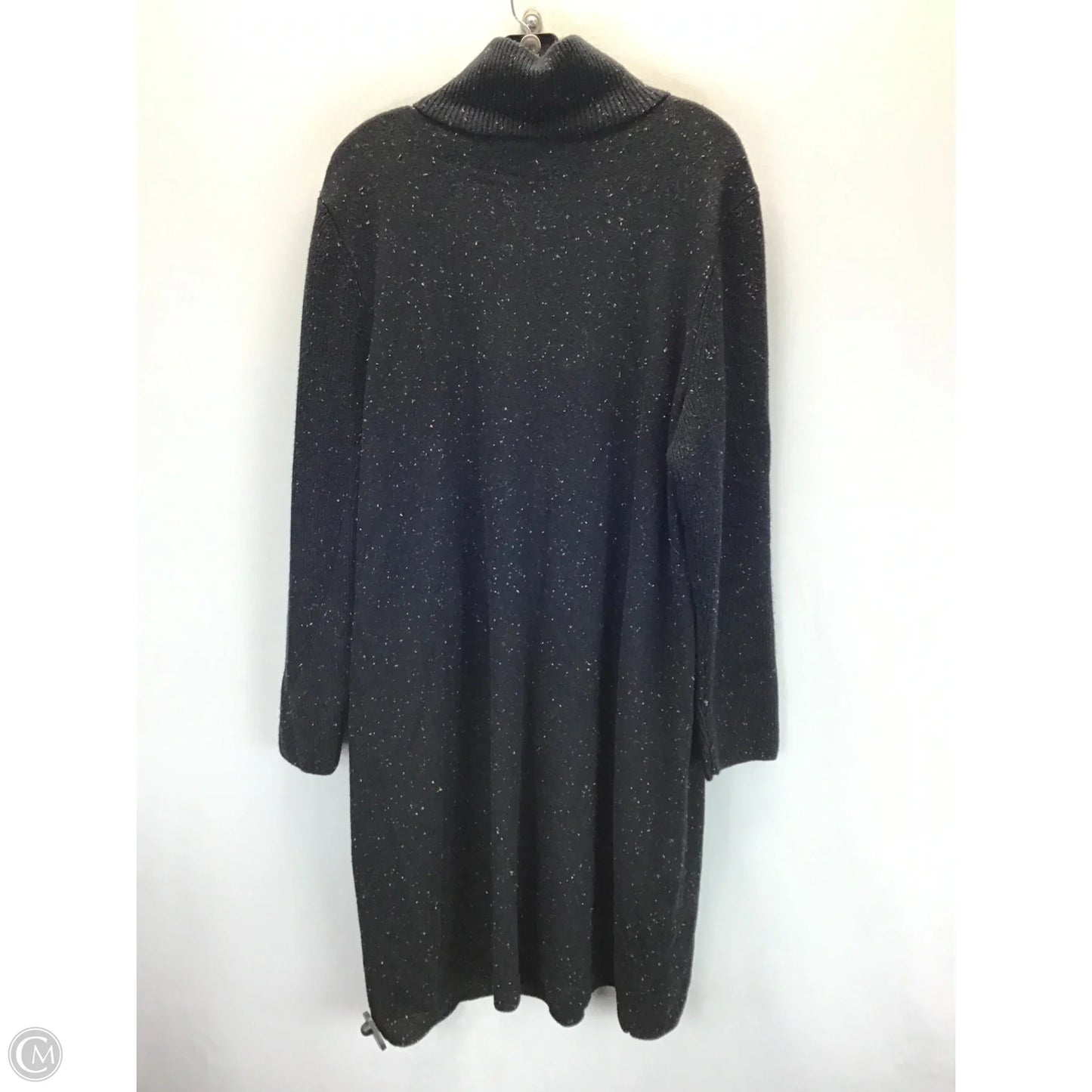 Dress Casual Midi By Talbots In Black, Size: 2x