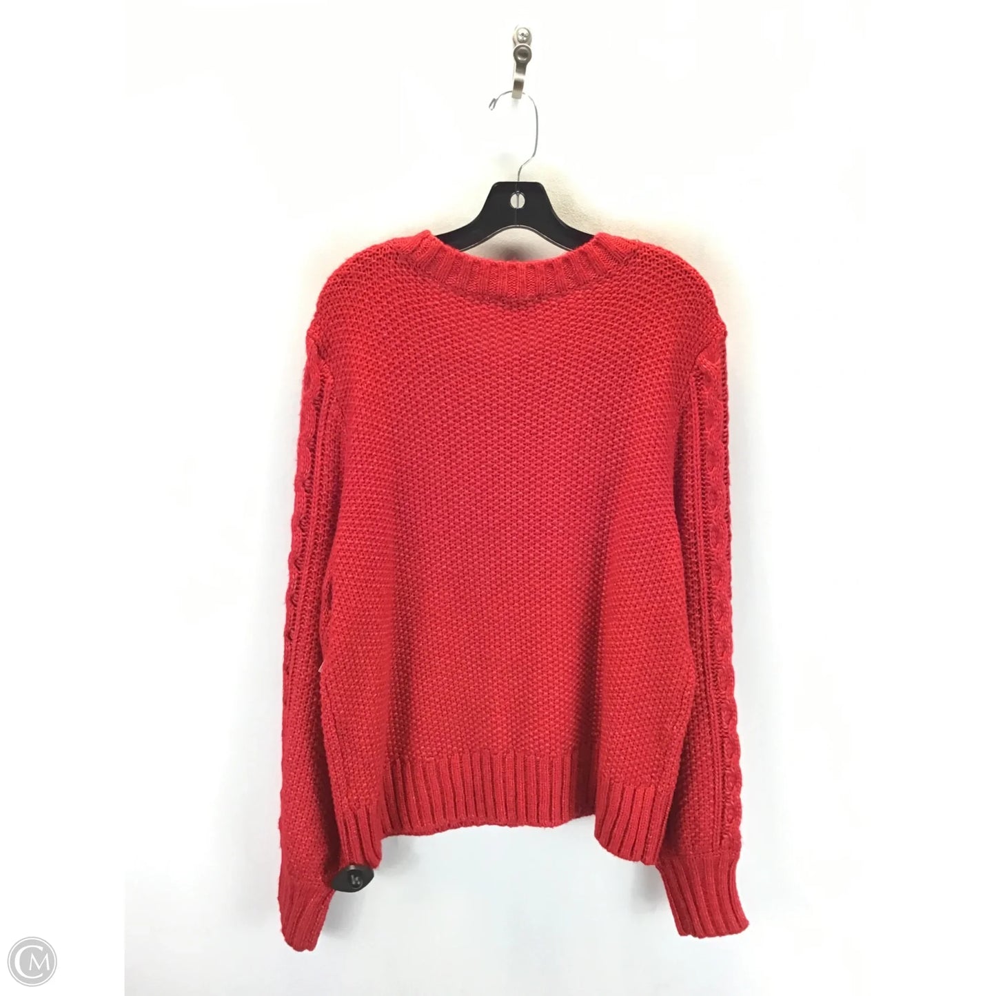 Sweater By Talbots In Red, Size: Xl