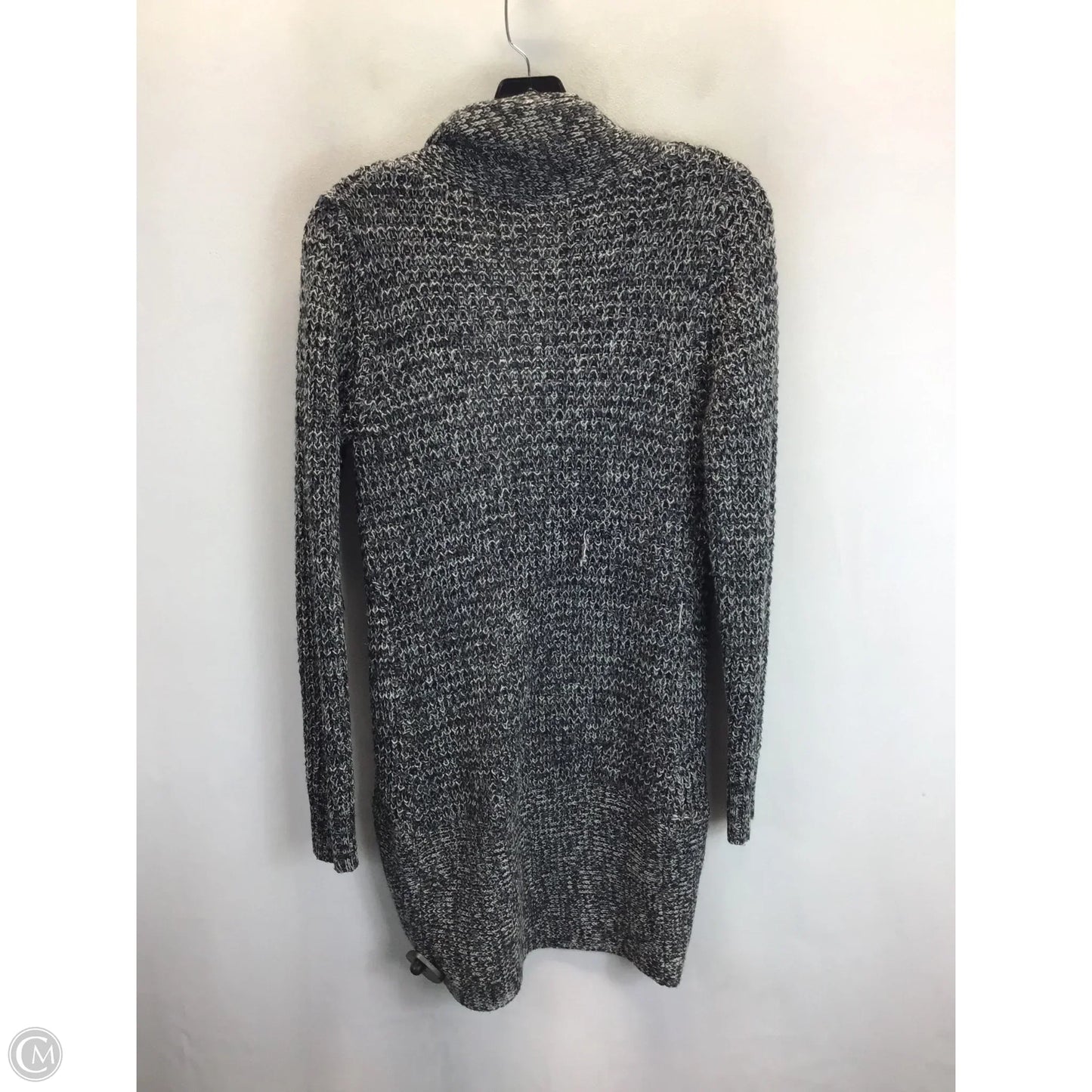 Cardigan By Derek Heart In Black & Grey, Size: L