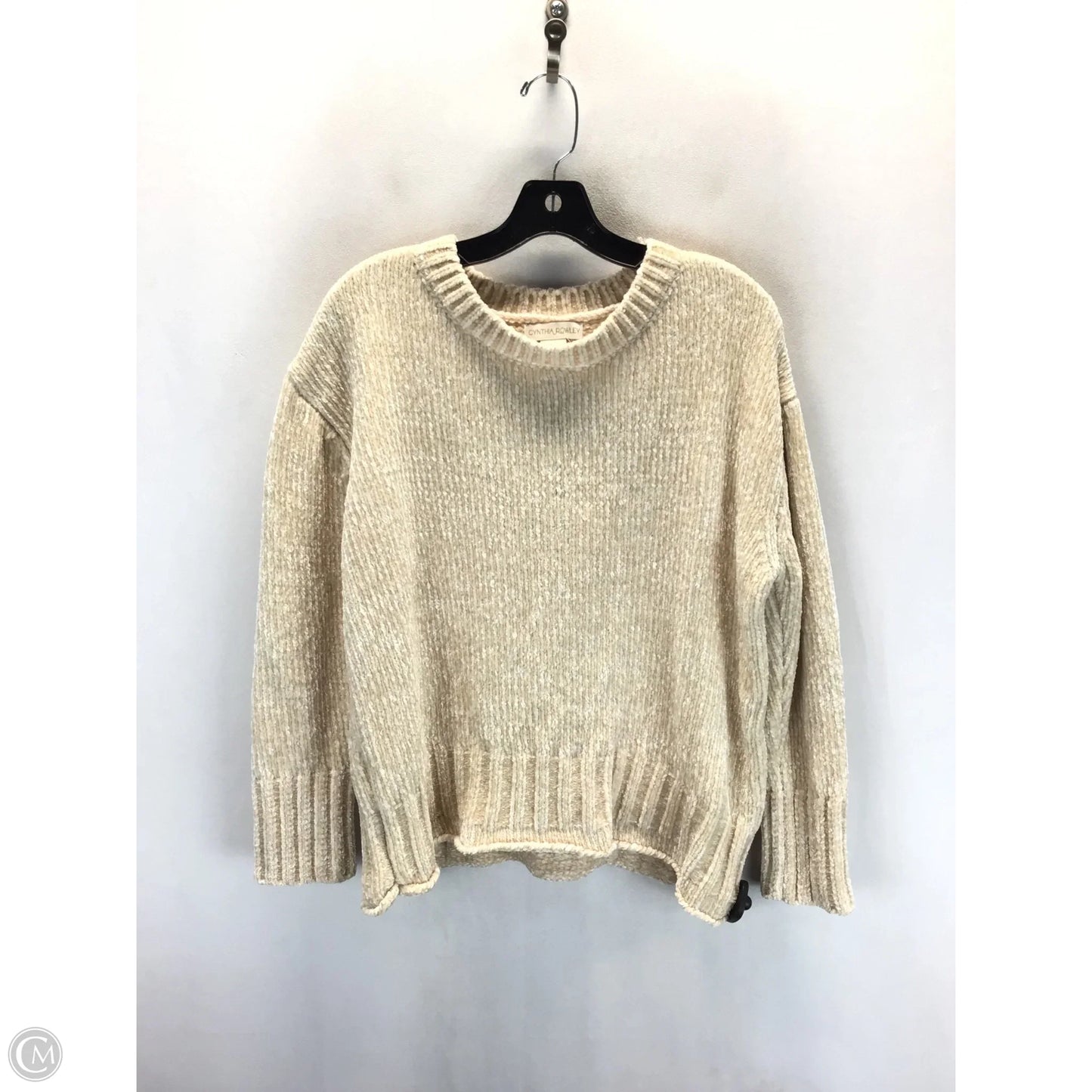 Sweater By Cynthia Rowley In Tan, Size: L