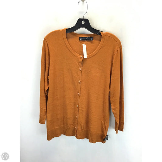 Cardigan By New York And Co In Bronze, Size: Xl