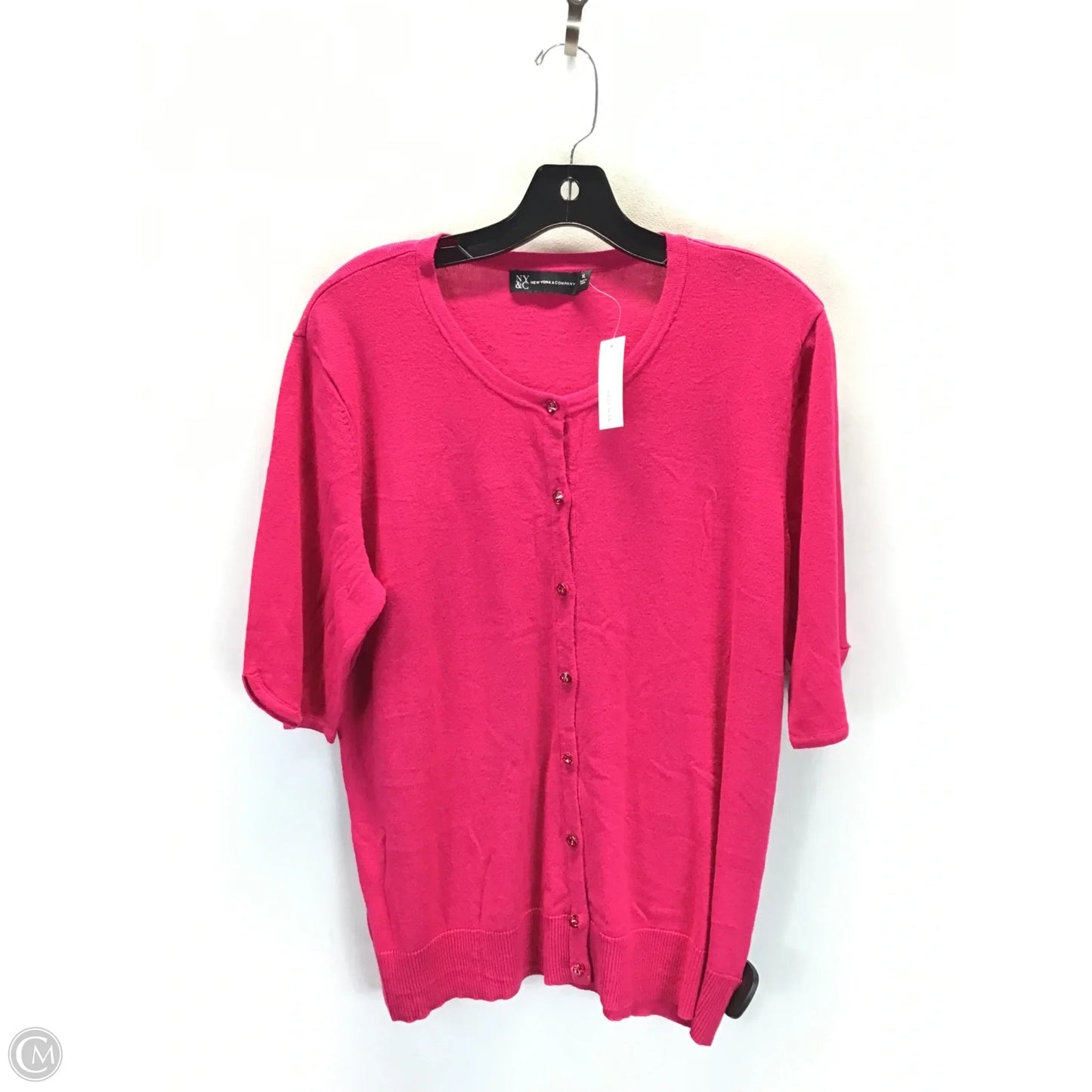 Cardigan By New York And Co In Pink, Size: Xl