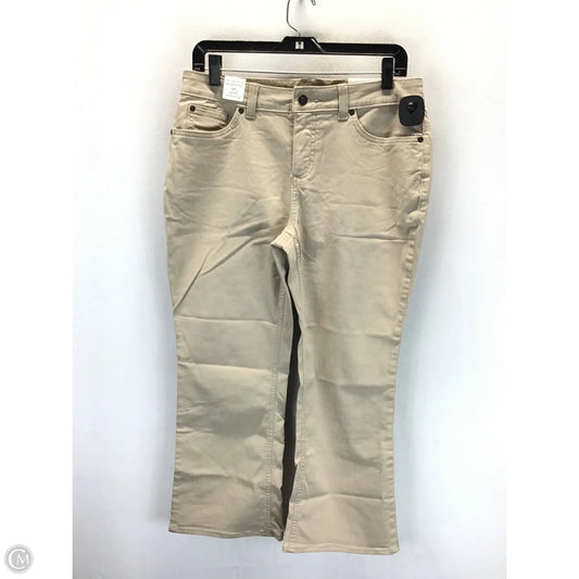 Pants Chinos & Khakis By Croft And Barrow In Tan, Size: 8