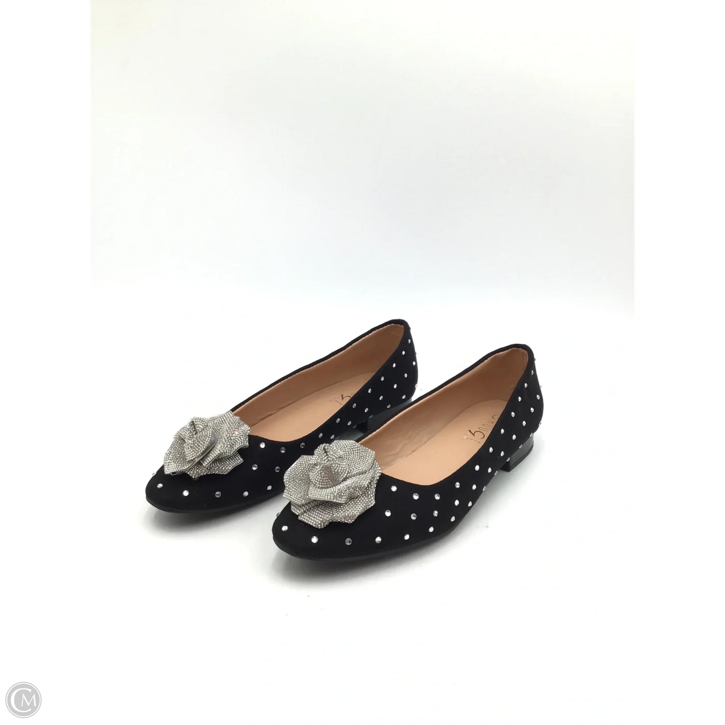 Shoes Flats By Rouge In Black, Size: 7