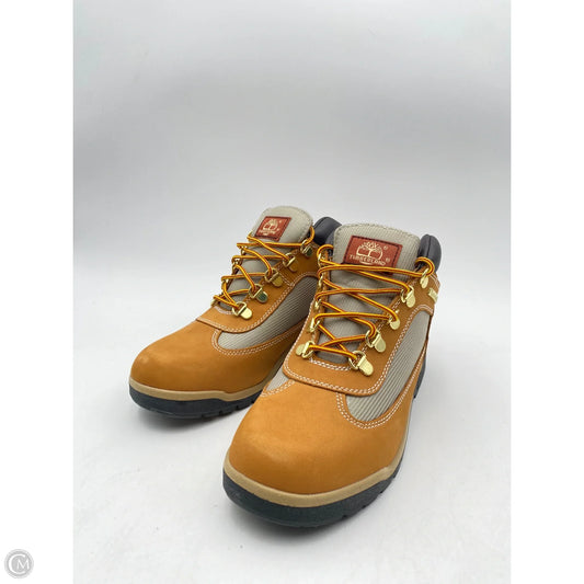 Boots Ankle Flats By Timberland In Tan, Size: 6