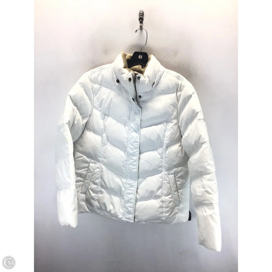 Coat Puffer & Quilted By Tommy Hilfiger In White, Size: Xl