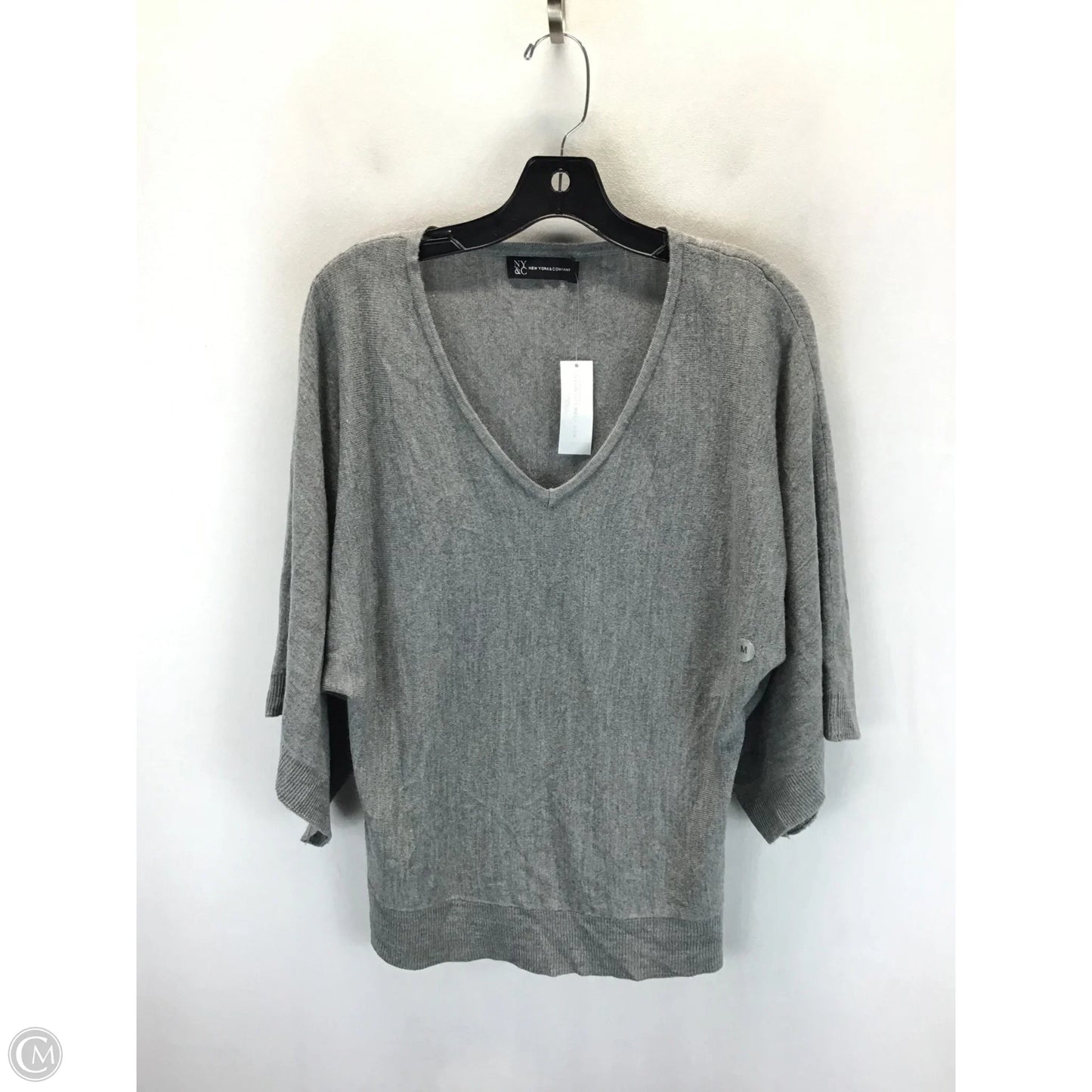 Sweater By New York And Co In Grey, Size: M