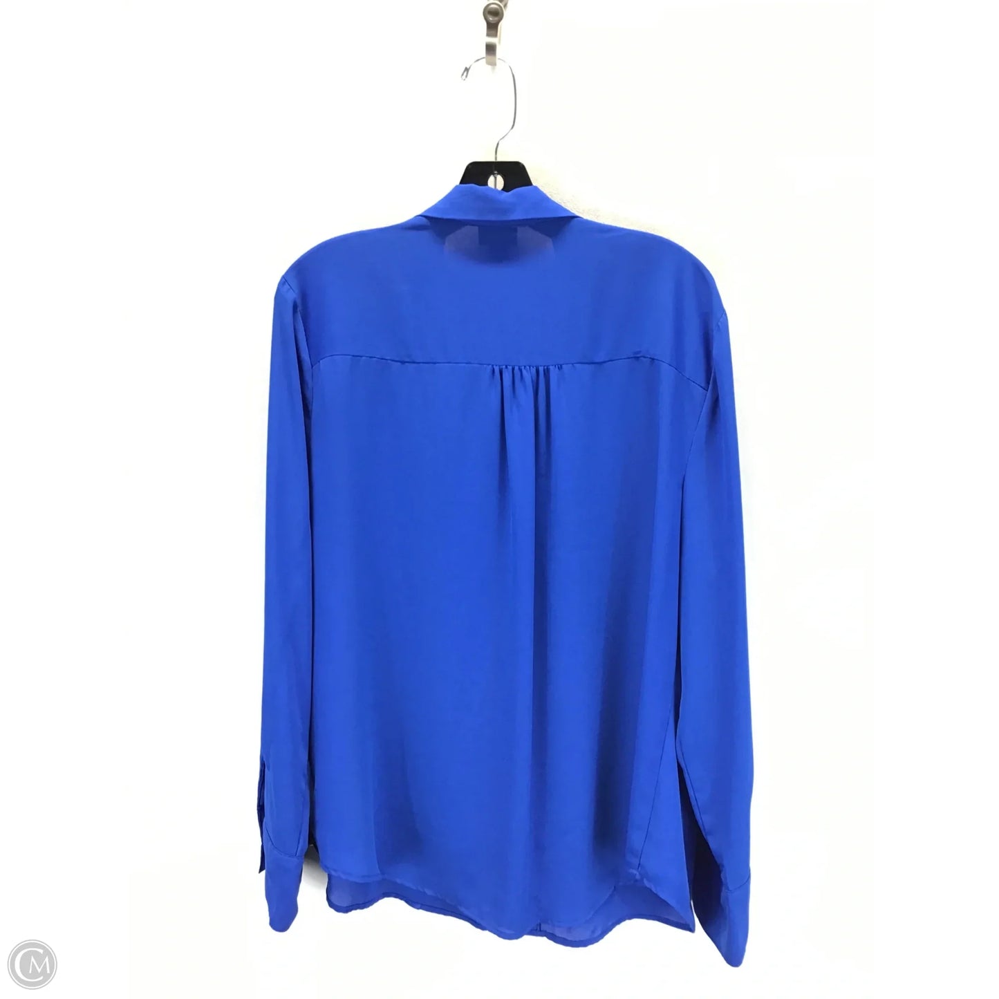 Top Long Sleeve By Worthington In Blue, Size: Xl