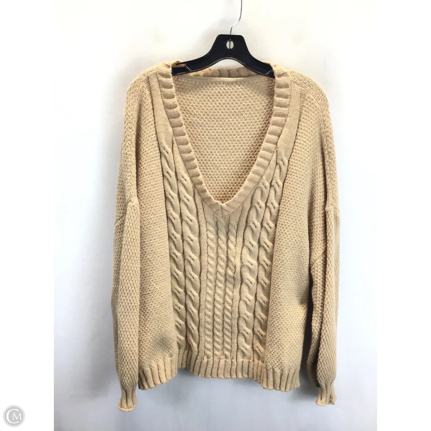 Sweater By Shein In Tan, Size: 24