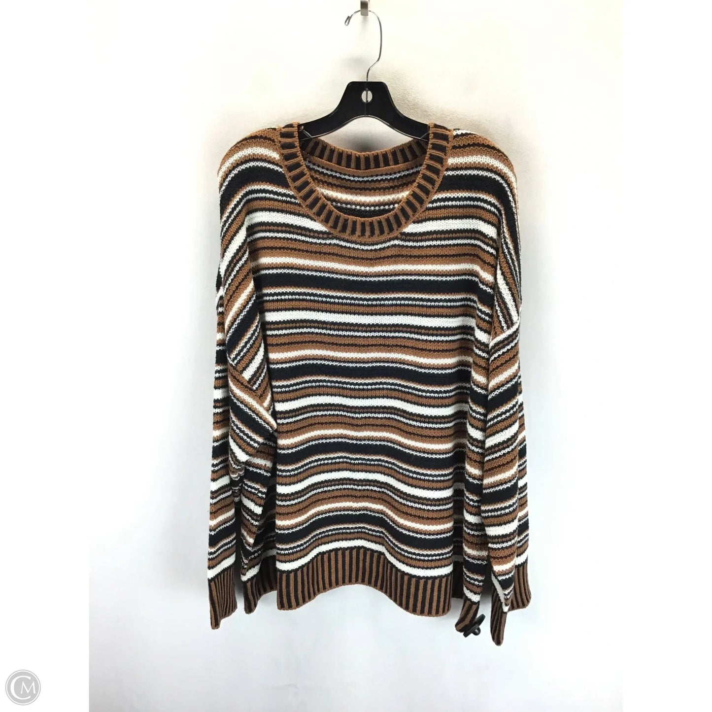 Sweater By Shein In Striped Pattern, Size: 24