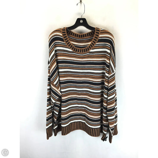 Sweater By Shein In Striped Pattern, Size: 24