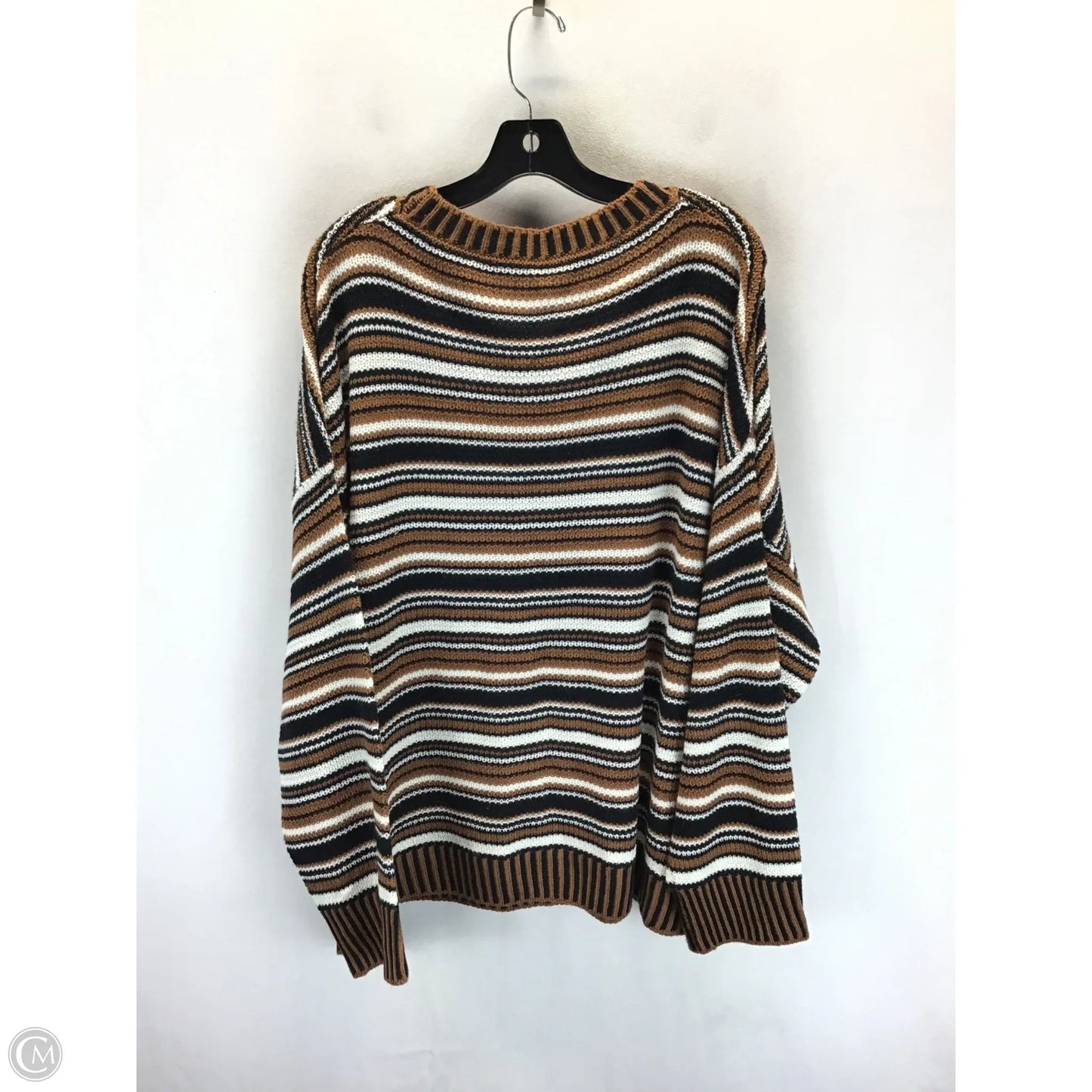 Sweater By Shein In Striped Pattern, Size: 24