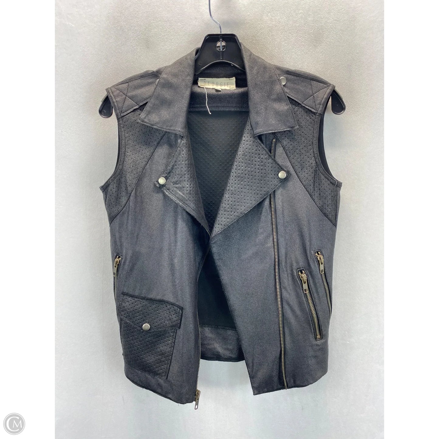 Vest Other By Clothes Mentor In Black, Size: Xs