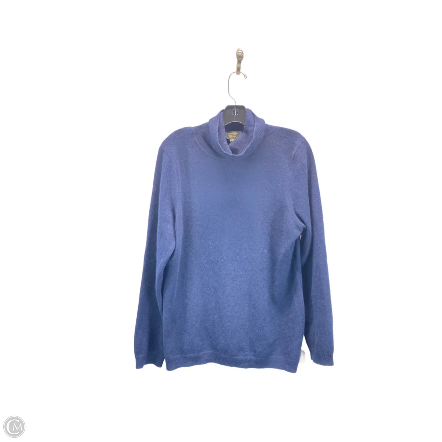 Sweater By Charter Club In Blue, Size: Xl