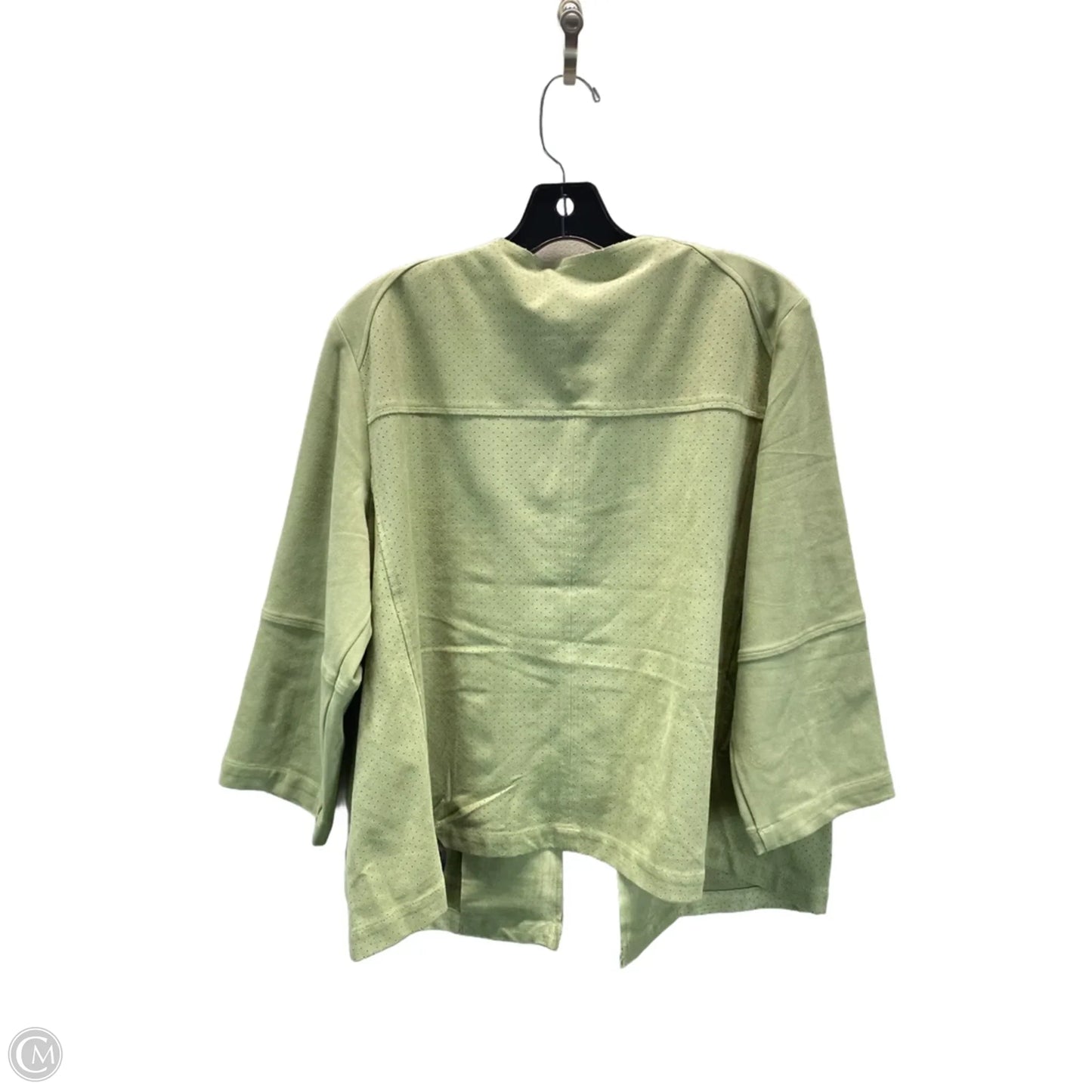 Cardigan By Chicos In Green, Size: Xl