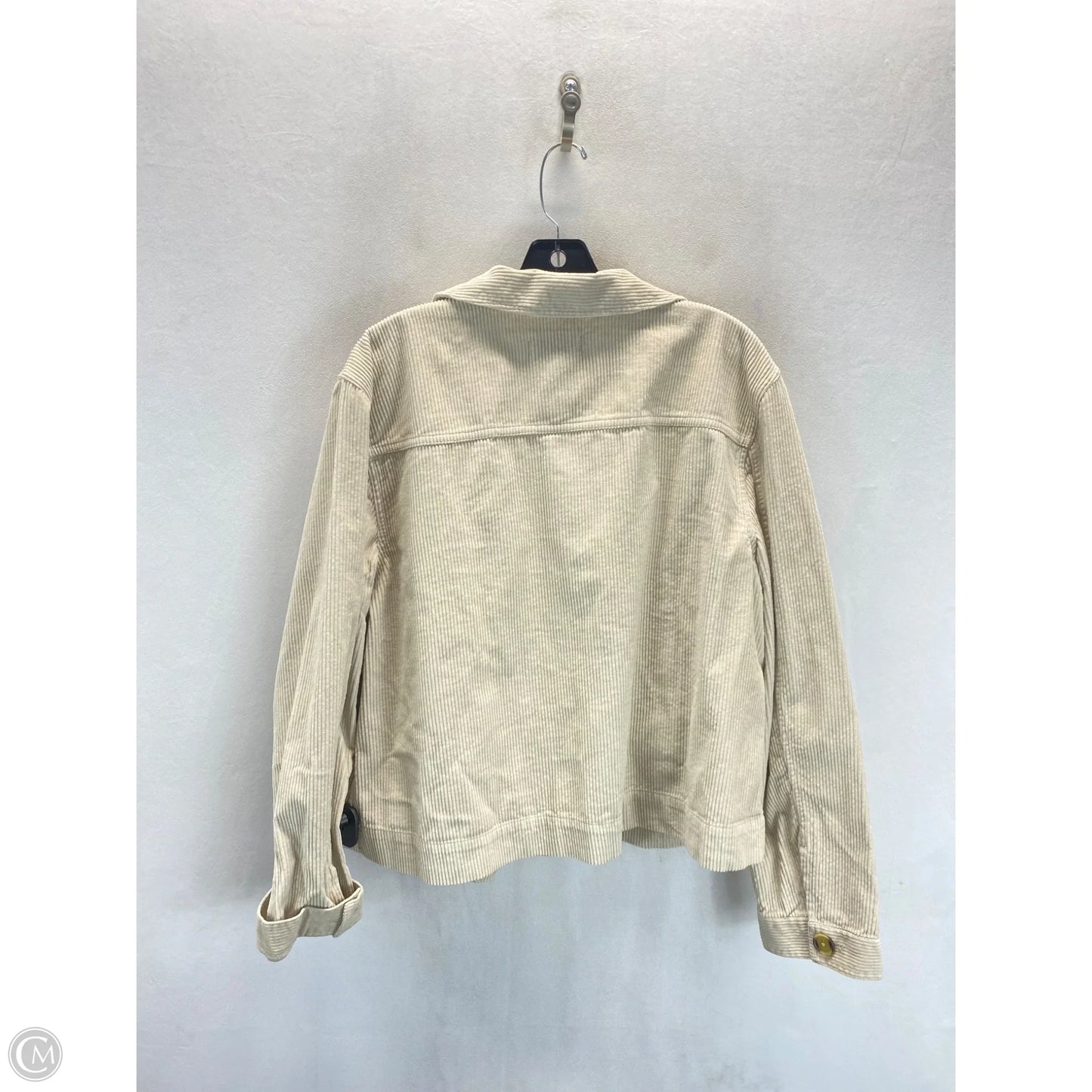 Jacket Other By Loft In Beige, Size: Xl