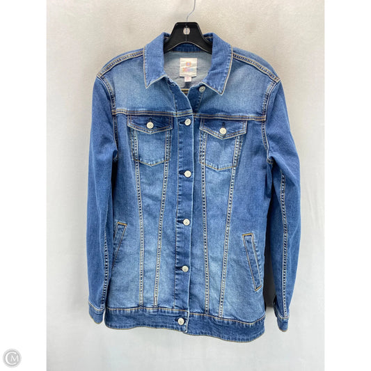 Jacket Denim By Lularoe In Blue, Size: M