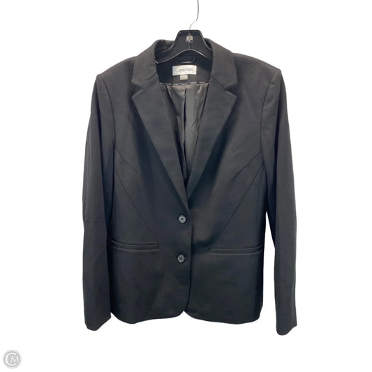 Blazer By Calvin Klein In Black, Size: 14