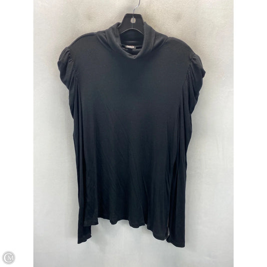 Top Long Sleeve By Inc In Black, Size: Xl
