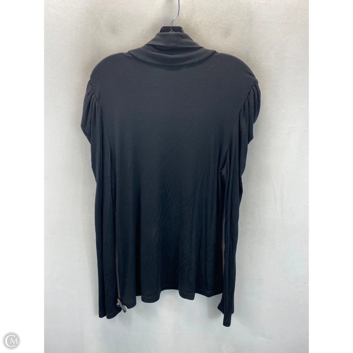 Top Long Sleeve By Inc In Black, Size: Xl